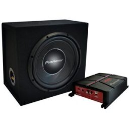Pack Bass Ampli + Caisson + Kit Câblage Gxt-3730b-set Pioneer