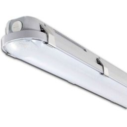 ISOLED Lampe à vasque LED 150cm avec fonct. d'éclairage d'urgence IP65, Powerswitch 35-60W - Éclairage pour cellules humides