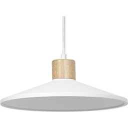 LEDVANCE Décor Plâtre Bois Suspension 320 mm E27 Blanc - Lampes pendulaires