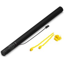 MagicFX Canon à banderoles électrique Magic FX PRO 80 cm - Jaune - Canons serpentins électriques