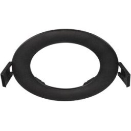 SLV DOWNLIGHT V 100, diffuseur plat noir - Encastrés de plafond