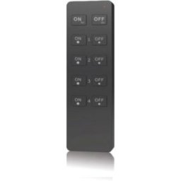 ISOLED Sys-pro Télécommande sur batterie, simple couleur, 4 circuits avec 1 mémoire de scène - Accessoires divers