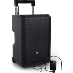 LD Systems ANNY® 10 BPH B5 - Système de sonorisation portable Bluetooth® 10" alimenté par batterie avec table de mixage et 1x - Haut-parleur act...