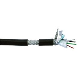 DAP-Audio Digi-Quad - DMX DMX Quad Câble numérique à 4 broches - 100 m sur bobine - noir - Câbles Multicore