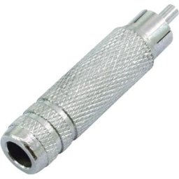 Omnitronic RCA plug/jack socket mono metal jacket - Adaptateurs
