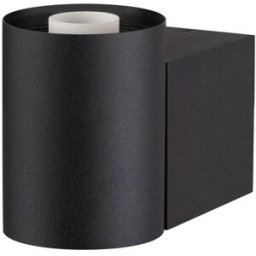 SLV VARYT, applique en saillie, rond, 1x max. 6 W, E14, noir - Lampes murales et de plafond