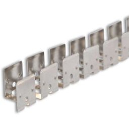 ISOLED Profilé en applique LED anodisé, dentelé et flexible pour NEON ruban led B13H13, 100cm - Profilés LED et profilés encastrés