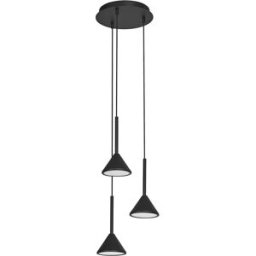 LEDVANCE Decor Fuji 3XPendant PL 13W 930 Noir - Lampes pendulaires