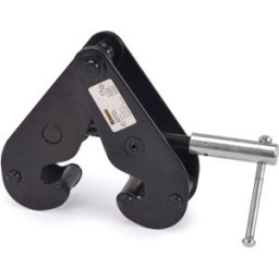 Riggatec Attache de Poutre Noir 5t - 90 - 320 mm - Pinces pour poutre