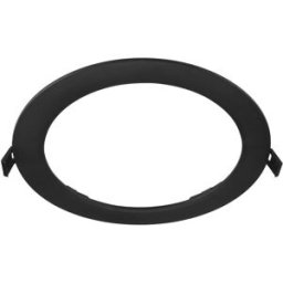 SLV DOWNLIGHT V 200, diffuseur plat noir - Encastrés de plafond