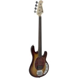 DIMAVERY MM-501 E-Bass, fretless, tabac - Basses
