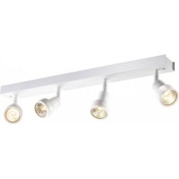 SLV PURI, applique et plafonnier intérieur, quad, blanc mat, GU10/QPAR51, 4x 50W max - Lampes murales et de plafond