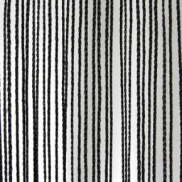 WENTEX Rideau à fils noir, 220 grammes/m² 300 x 400 cm (L x H) - non plissé - Rideaux Pipe & Drape