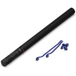 MagicFX Canon à banderoles manuel Magic FX PRO 80 cm - Bleu foncé - Canons serpentins manuels