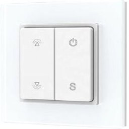 ISOLED Sys-pro Télécommande murale à BP sur batterie, simple couleur, 1 circuit avec 1 mémoire - Accessoires divers