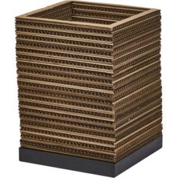LEDVANCE Décor Carton Carré Table E27 Marron - Lampes d’ambiance, de table et sur pied