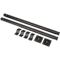 Adam Hall Hardware 87991 - Jeu de pieds de table télescopique pour rack, 73 - 118 cm extensible