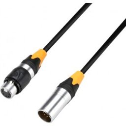 Adam Hall Cables K 4 DGH 0150 IP 65 Câble DMX AES/EBU XLR mâle 5 - Câbles DMX et AES/EBU pour usage extérieur