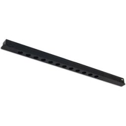 ISOLED Track48 luminaire mini raster, noir, 34cm, 12W, 36°, UGR - Lampes avec adaptateur triphasé 48V