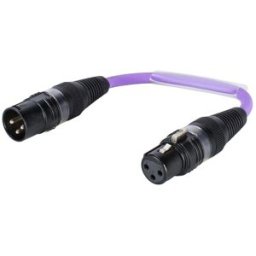 SOMMER CABLE Câble adaptateur XLR(M)/XLR(F) Ground Lift bk - Câbles Adaptateurs