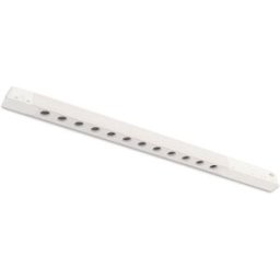 ISOLED Track48 luminaire mini raster, blanc, 34cm, 12W, 36°, UGR - Lampes avec adaptateur triphasé 48V