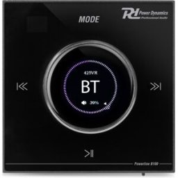 Power Dynamics Powerline B100B Amplificateur audio encastrable BT/LCD Noir - Installation amplificateurs