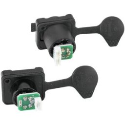 EUROLITE IP XLR set plug/socket 5-pin pour LED IP PIX Strobe RGB CW+WW - Prise encastrables