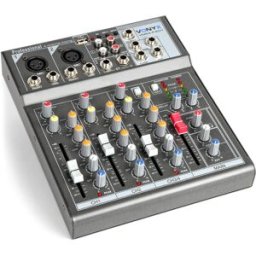 Vonyx VMM-F401 Mélangeur de musique à 4 canaux - Tables de mixage en direct