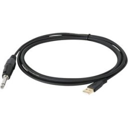 DAP-Audio UCI-20 Interface USB pour instruments avec prise jack, 3 m - Câbles Adaptateurs