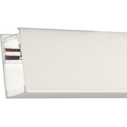 ISOLED Track48 rail apparent, blanc, 200cm, 4 pôles, incl. embouts de finition et diffuseur de - 3 phases électrique rail 48V