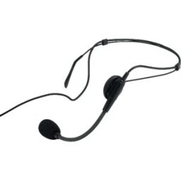 IMG Stageline MONACOR HSE-80 Microphone électret serre-tête - Casques o casques audio