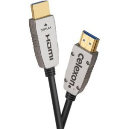 celexon UHD Optical Fibre HDMI 8K 48Gbps Active Câble 15m, noir - Câbles HDMI