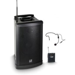 LD Systems Roadman 102 HS B5 - Enceinte de Sono Portable avec Micro Serre-tête - Haut-parleur actif sans fil