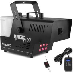 beamZ Rage 1500LED Machine à fumée avec contrôleur de temporisation - Machines à brouillard