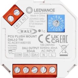 Unité de commande à poussoir LEDVANCE encastrable DALI-2 TW - Accessoires divers