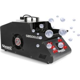 beamZ SB1500LED Machine à fumée et à bulles LEDs RGB - Machines à bulles