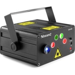 beamZ Dahib Double RG Gobo Laser System avec LED bleue - Spectacles du laser