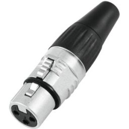 HICON XLR plug 3pin HI-X3CF-V - Connecteur XLR 3 pol.