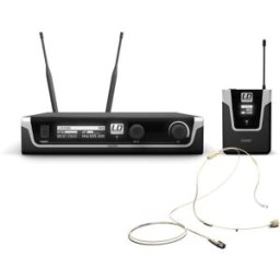LD Systems U506 BPHH - Système de Micro sans Fil avec Émetteur Ceinture et Micro Serre-tête - Kits de microphones