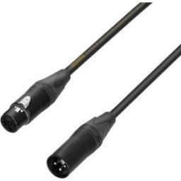 Adam Hall Cables 5 STAR DMF 1000 X - Câble DMX Neutrik® 3 pôles XLR sans emballage individuel - Câbles DMX, AES/EBU à 3 pôles