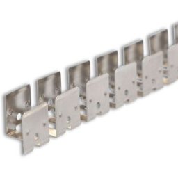 ISOLED Profilé en applique LED anodisé, dentelé et flexible pour NEON ruban led B16H16, 100cm - Profilés LED et profilés encastrés