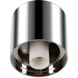 SLV VARYT, plafonnier, rond, 1x max. 6 W, E14, chromé - Lampes murales et de plafond