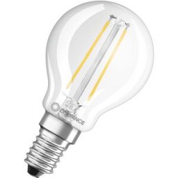 LEDVANCE LED CLASSIC P P 2.5W 827 Clair E14 - Lampes LED socle E14