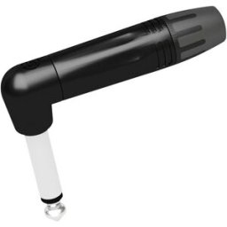 SEETRONIC Jack Plug 6,3 mm Mono - Boîtier noir - embout noir - Connecteurs Jack