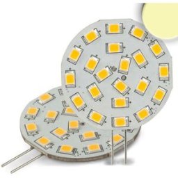 ISOLED LED G4 21 SMD, 3 W, blanc chaud, broche latérale - Lampes LED socle G4