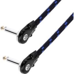 Adam Hall Cables 4 STAR IRR 0030 VINTAGE - Câble de patch pour instruments vintage avec prises - Câbles de raccordement pour pédalier