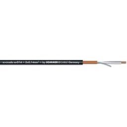 SOMMER CABLE Câble de microphone 2x0.14 100m bk CICADA - Câbles pour microphone
