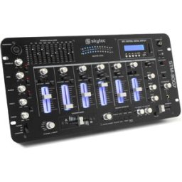 Skytec STM-3007 Console de mixage 6 canaux SD/USB/MP3/LED/BT 19 pouces - Installation tables de mixage