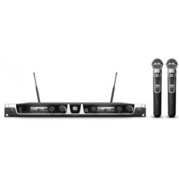 LD Systems U505 HHD 2 - Dual - Système de Micro sans Fil avec 2 x Micro Main dynamique - Kits de microphones