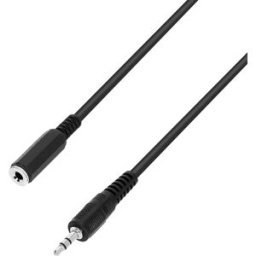 Adam Hall Cables 3 STAR BYW 0100 - Câble de rallonge jack 3,5 mm stéréo, 1 m - Câbles symétriques